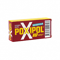 Клей POXIPOL прозр. (красная упаков.) 14мл/16г/6шт